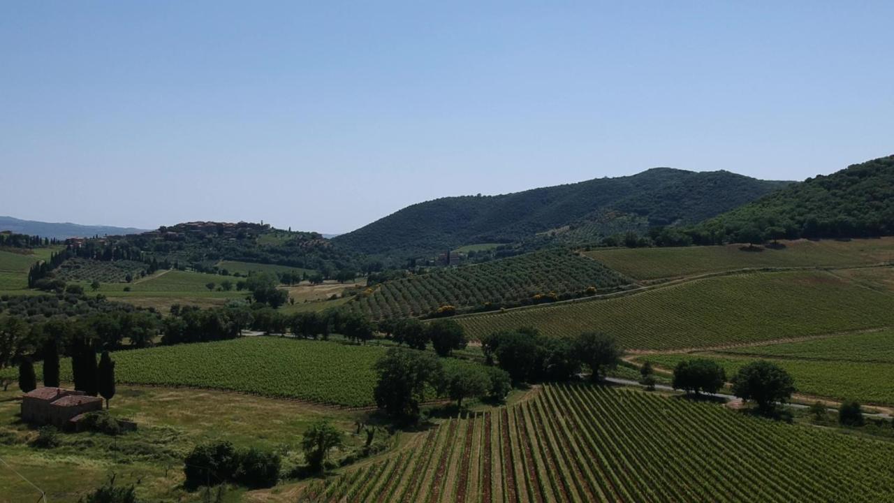 La Poderina Appartamenti Castelnuovo dellʼAbate Екстериор снимка